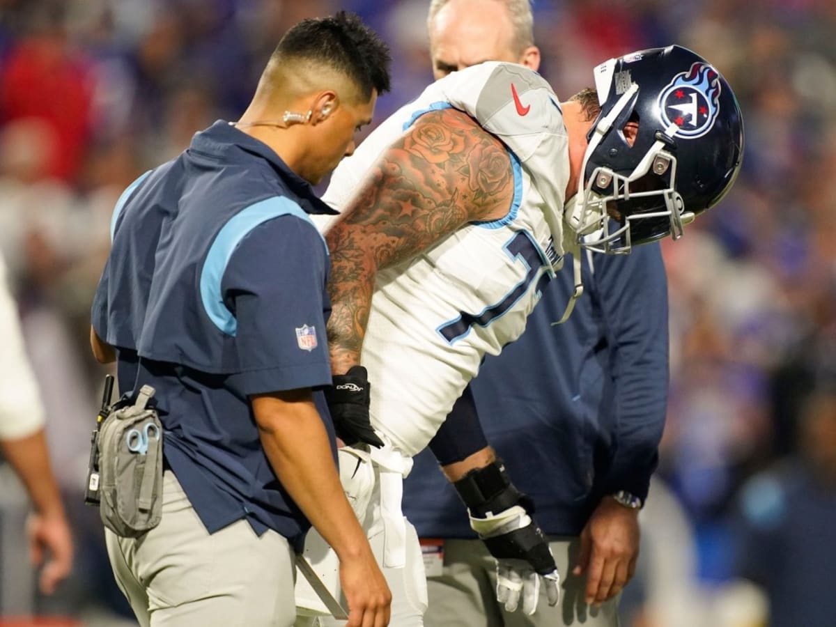 After Missing Game, Taylor Lewan Gets in a Full Week of Practice - Sports  Illustrated Tennessee Titans News, Analysis and More