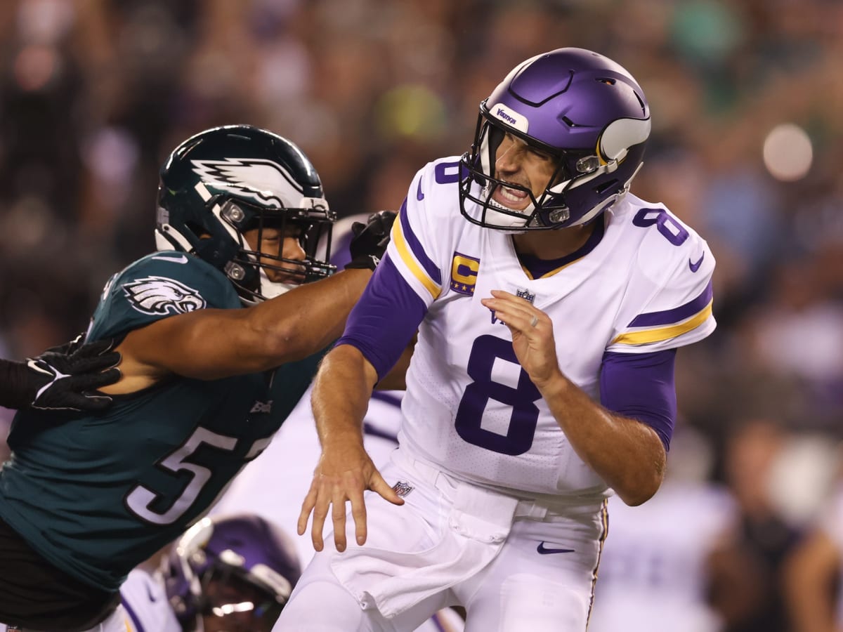 Kirk Cousins, Vikings get rocked on Monday night in Philly