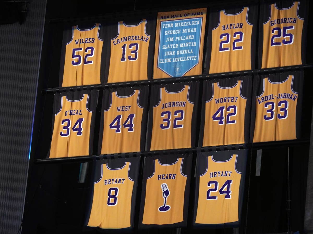 GEORGE MIKAN #99 MPLS Lakers Jersey SGA Retirement Ceremony 10/30