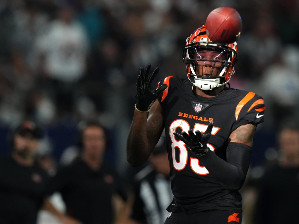 Cincinnati Bengals WR Tee Higgins Wears Jersey With Super Bowl LVI Logo -  Sports Illustrated Cincinnati Bengals News, Analysis and More