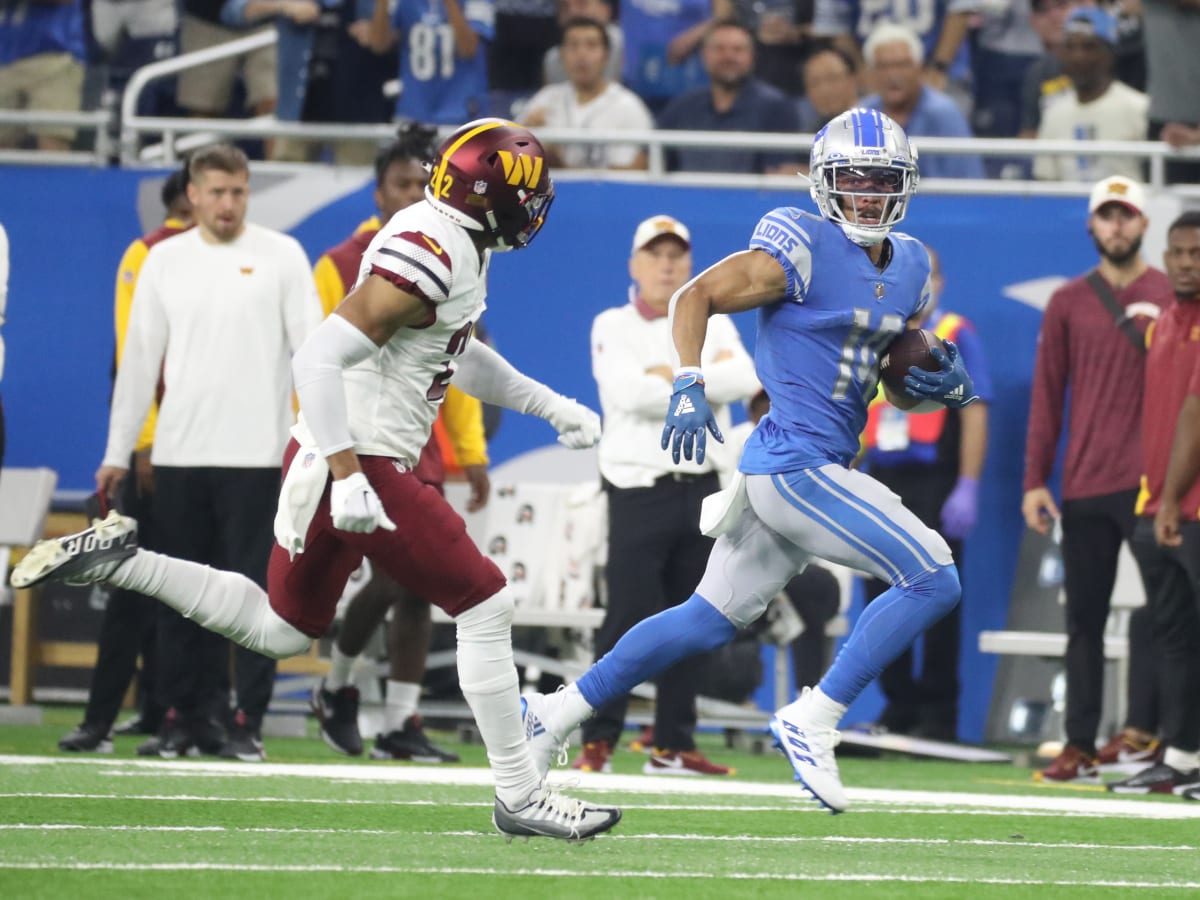 Lions' Amon-Ra St. Brown was taking names in W over Washington