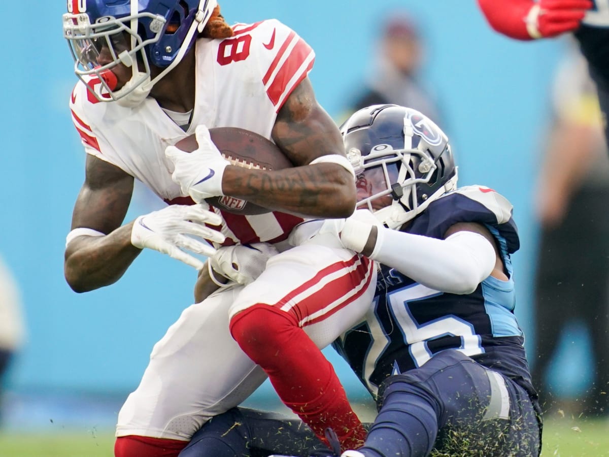 Who were Giants' biggest surprises in win vs. Titans? Punt returner Richie  James (at WR) leads list 