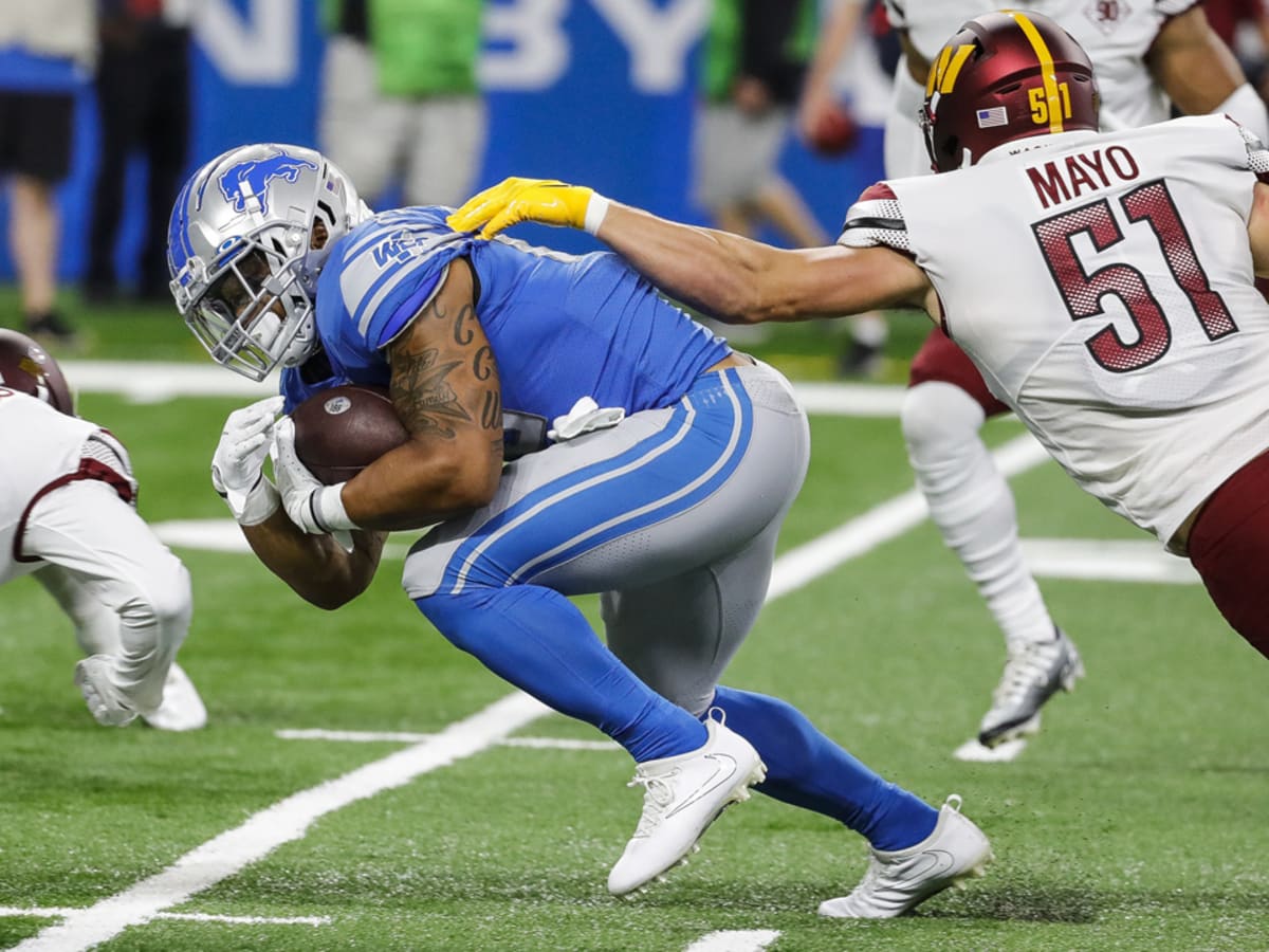 Detroit Lions running back Craig Reynolds (13) looks on against