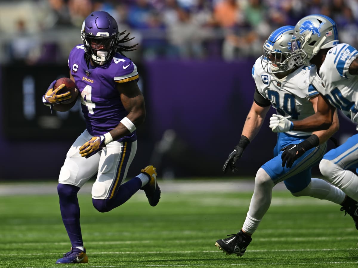 Vikings' Dalvin Cook exits win against Lions with shoulder injury