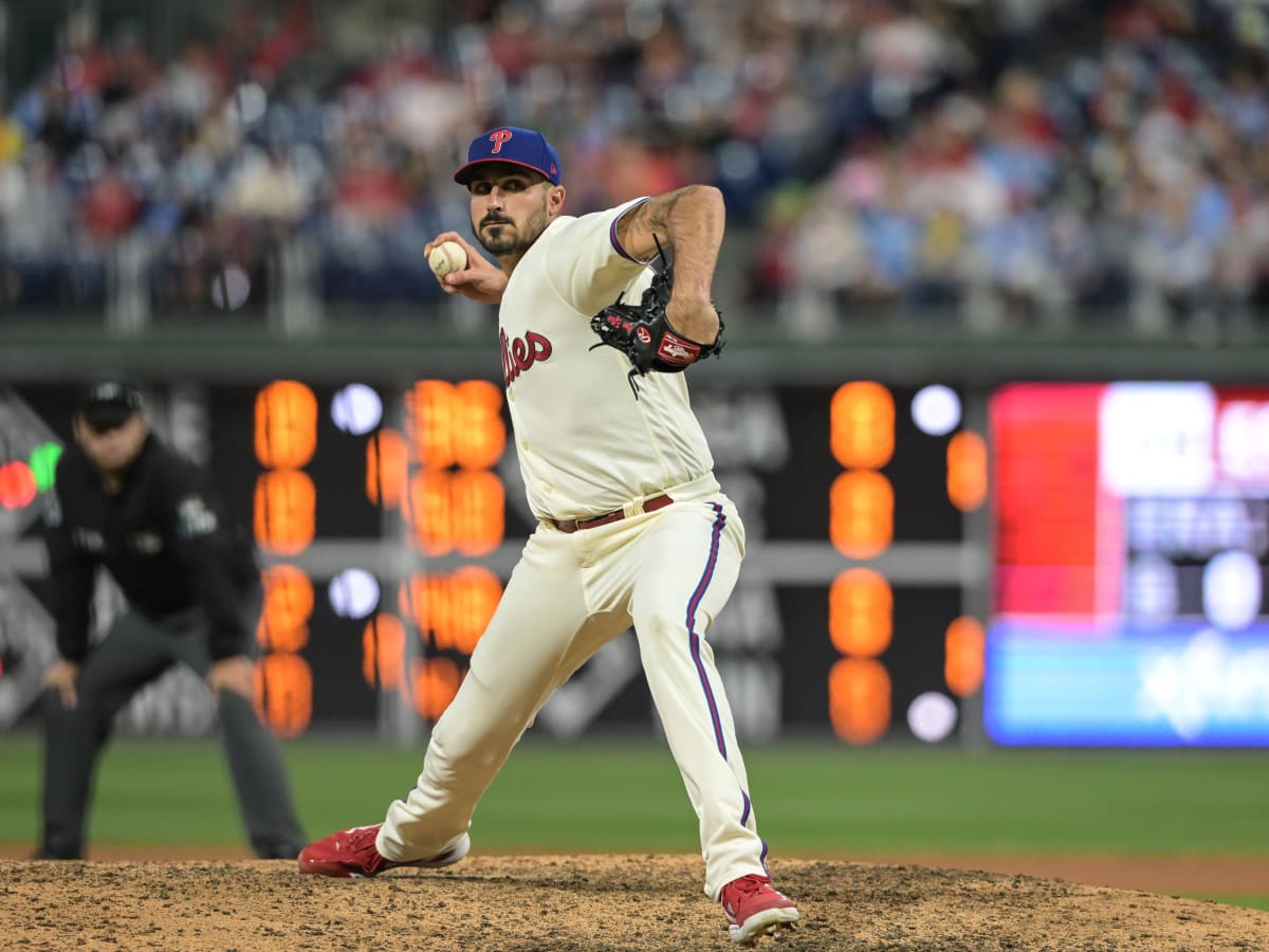 Phillies' Zach Eflin, reinvented as a reliever, is boosting a bullpen on  fumes - The Athletic