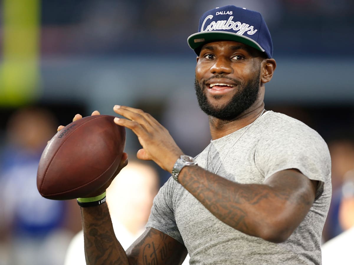 LeBron James seemed to enjoy the Cowboys' win Sunday night - NBC Sports