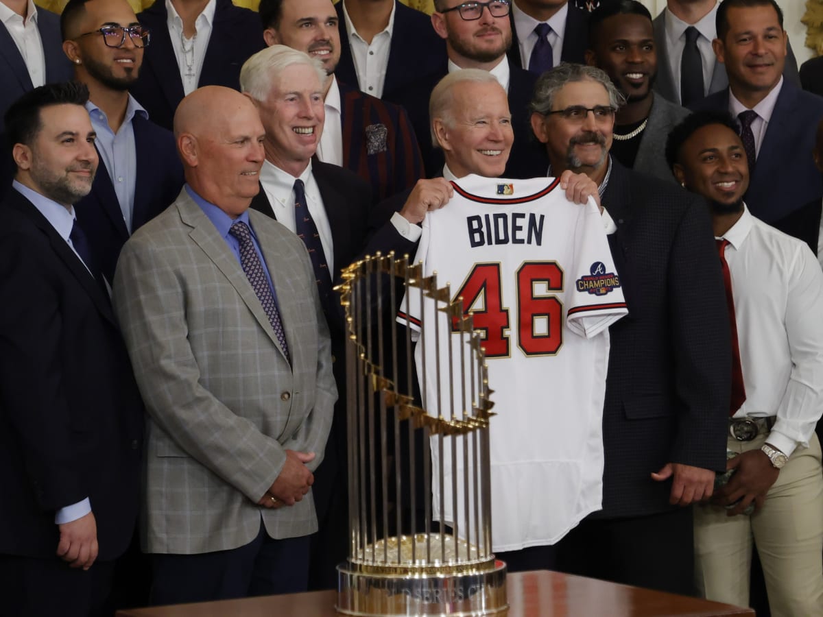 Biden honors World Series champion Atlanta Braves at White House – WABE