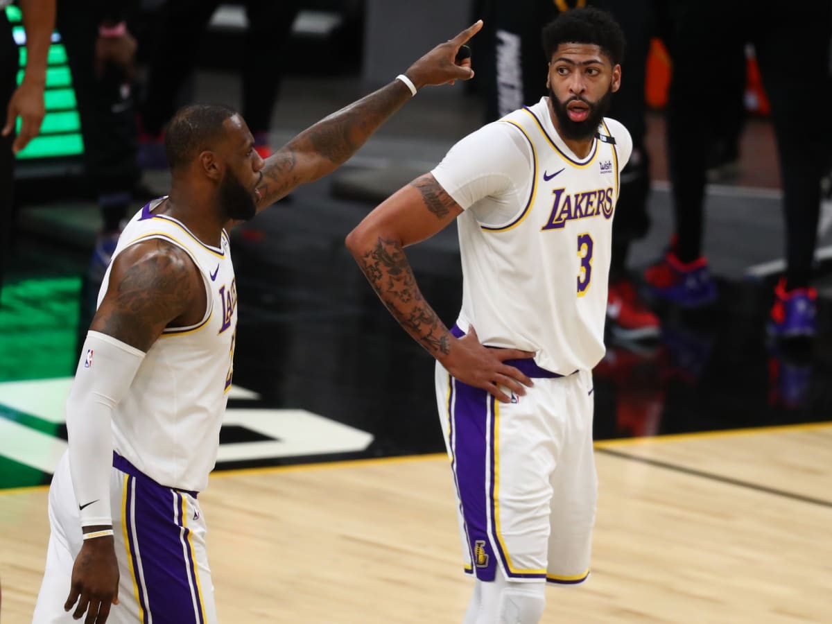 Lakers' Anthony Davis Says LeBron James Is 'in His Ear About Taking Over  the Reins', News, Scores, Highlights, Stats, and Rumors