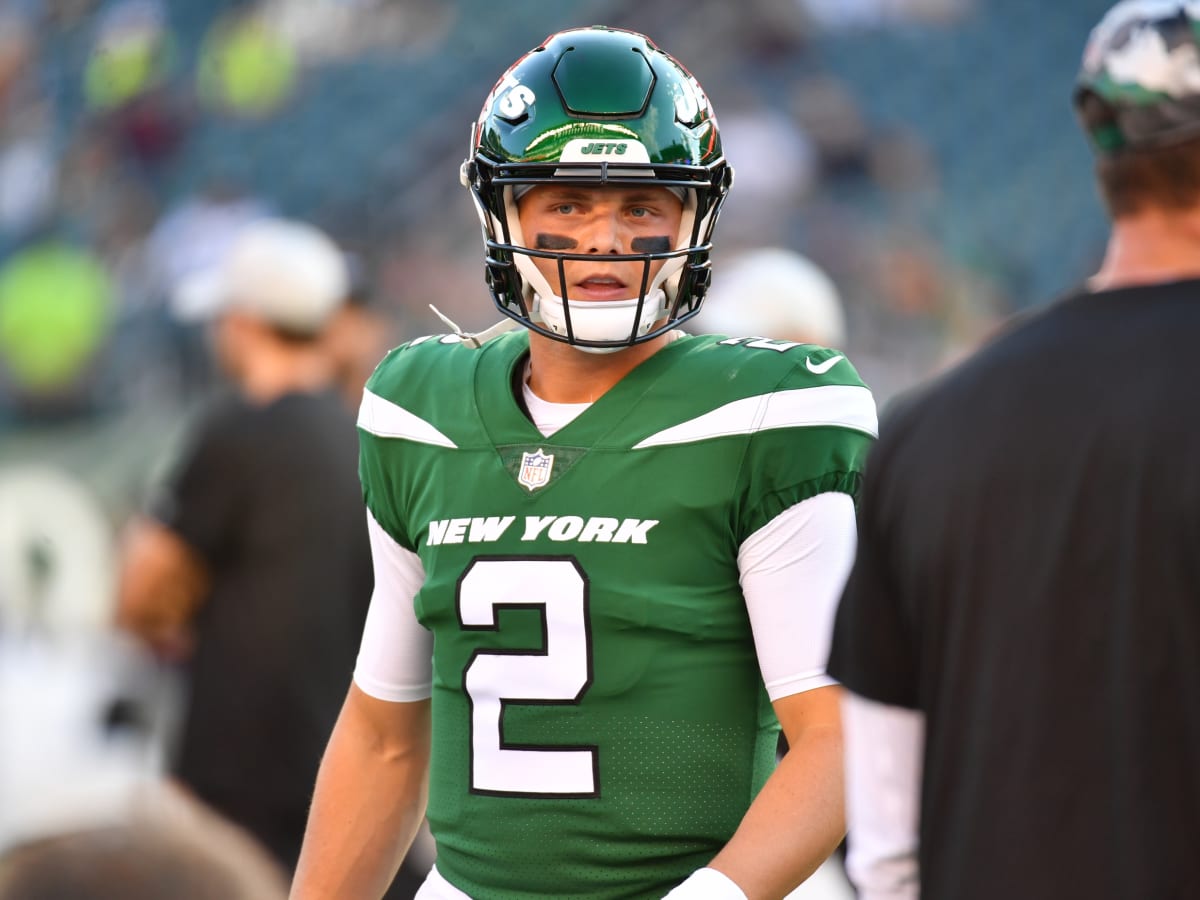 New York Jets QB Zach Wilson Catches Touchdown Pass on Trick Play Against Pittsburgh  Steelers - Sports Illustrated New York Jets News, Analysis and More