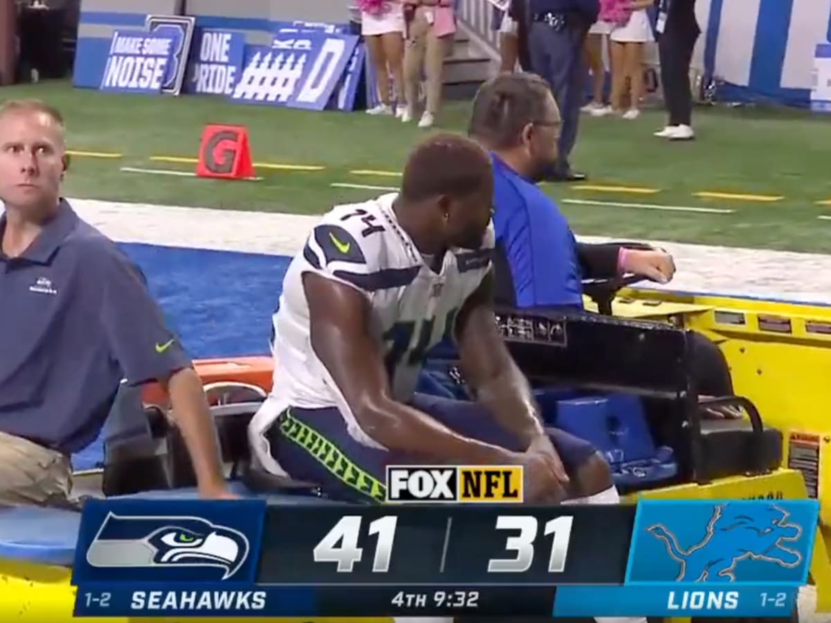 Seahawks' DK Metcalf Carted Off Field…for a Bathroom Break – NBC Chicago