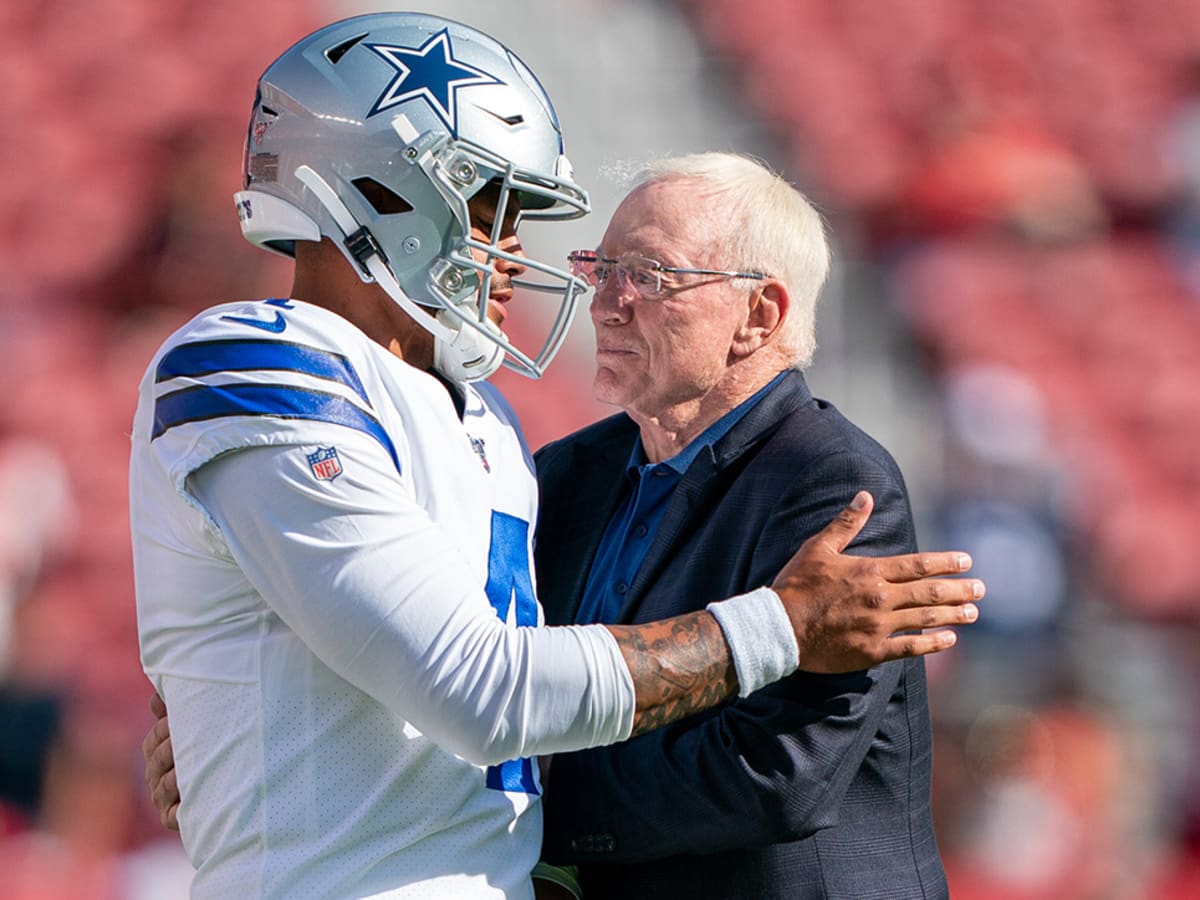 Jerry Jones: Dak Prescott can't yet grip well enough to play