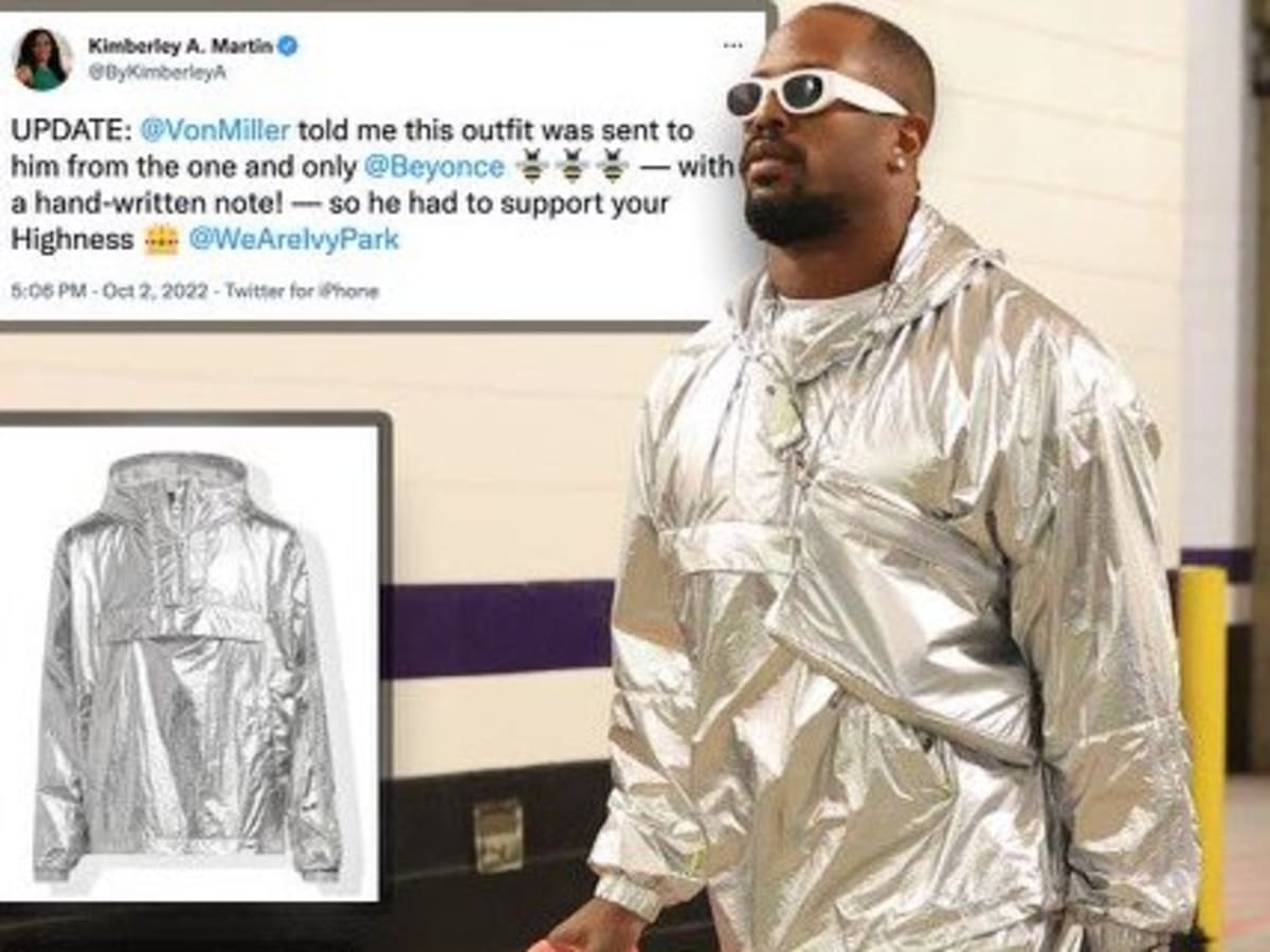 Buffalo Bills star Von Miller reveals Beyoncé sent him his gameday