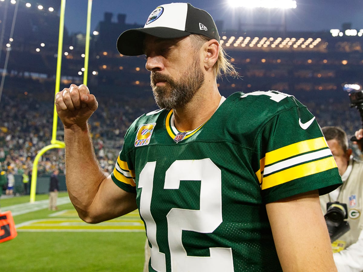 When are NFL London games and where as Aaron Rodgers' Green