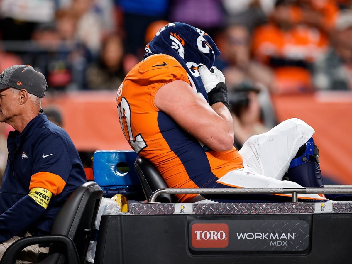 Even Garett Bolles' wife has to laugh as Broncos OL's awful tackle attempt  goes viral