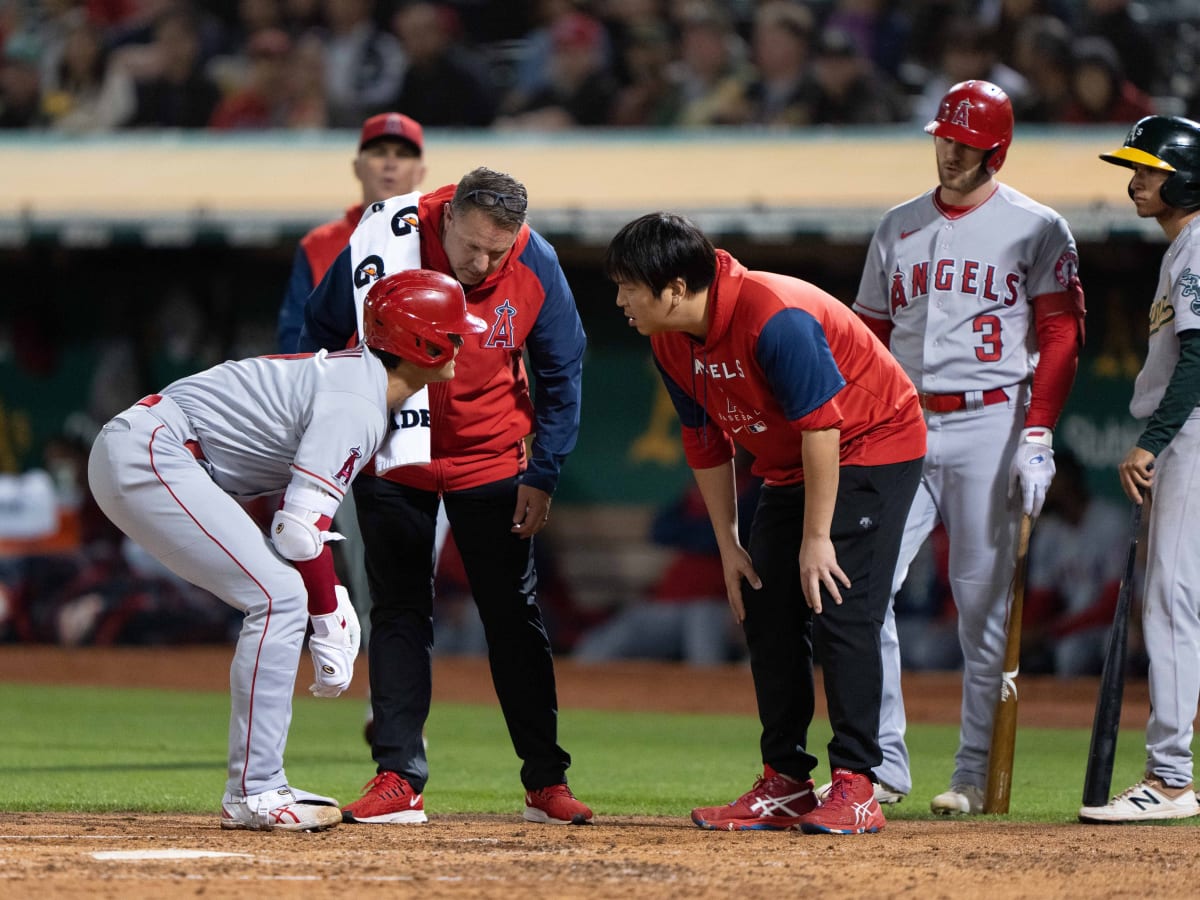 Shohei Ohtani - “Funniest Threat after Getting Hit by a Pitch. 🏆 #shorts  #mlb 