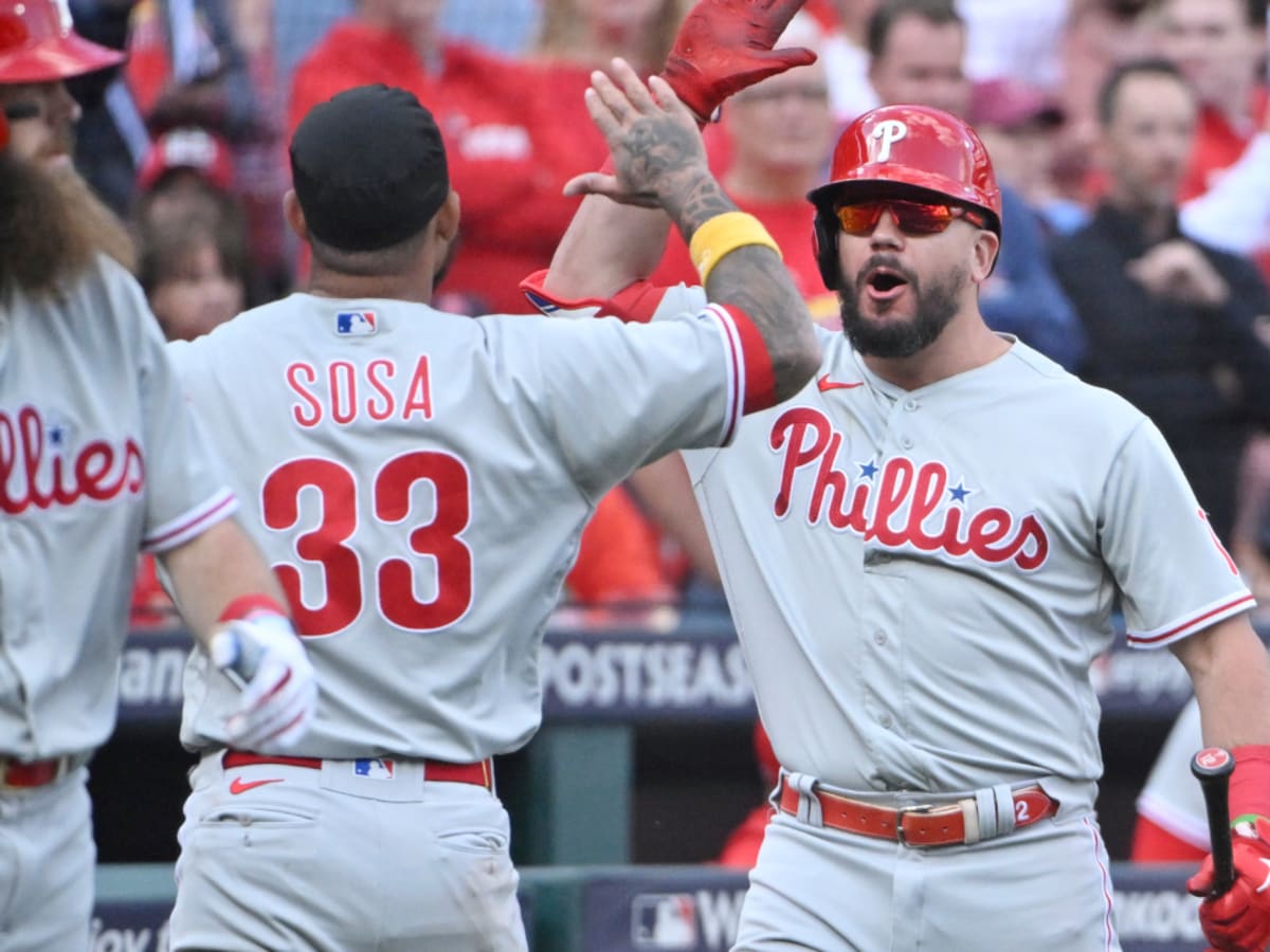MLB roundup: Phillies score 9 in first, bash 23 hits to rout Reds