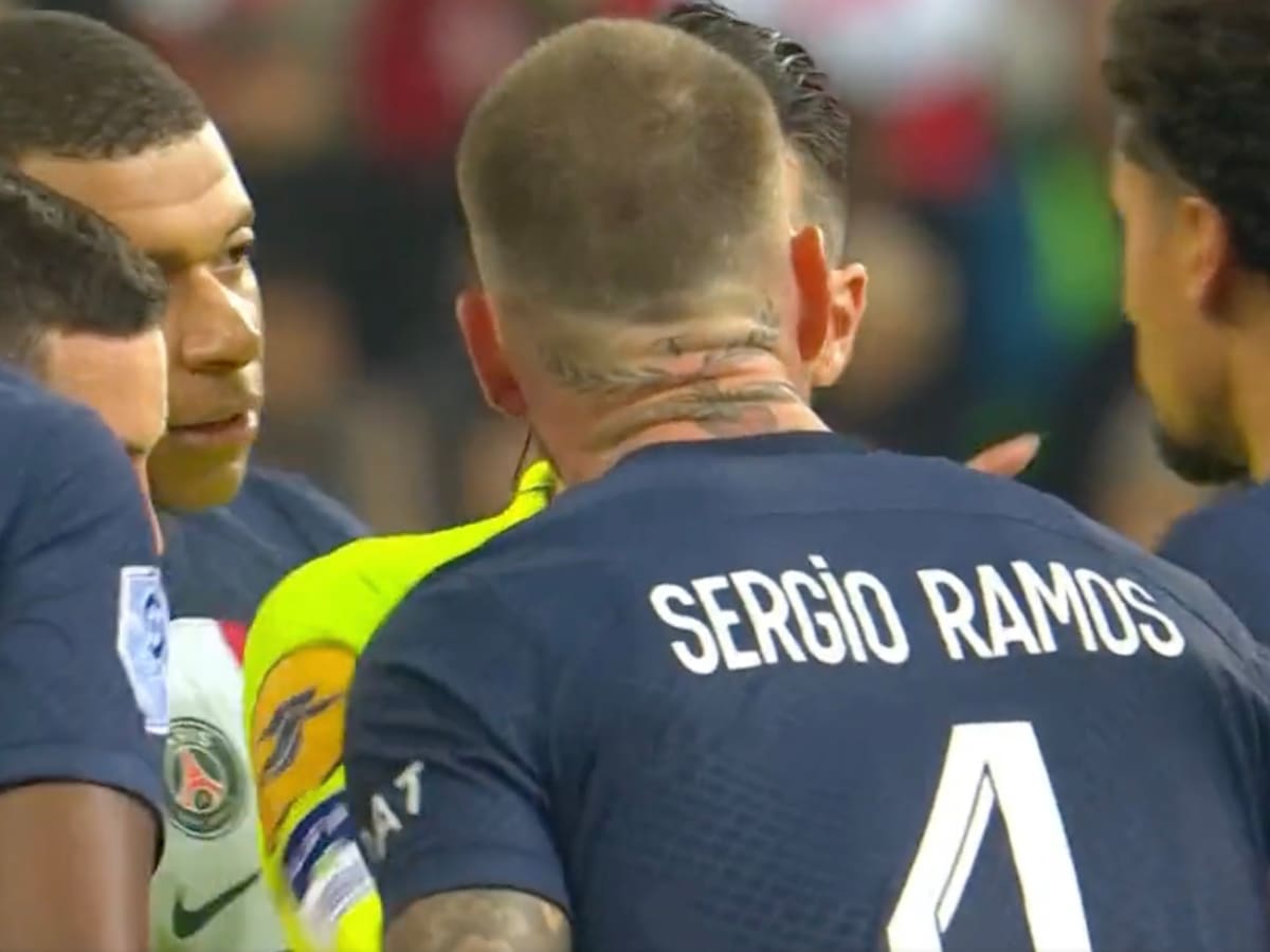 Sergio Ramos shown 28th career red card as PSG slip up at Reims - Futbol on  FanNation