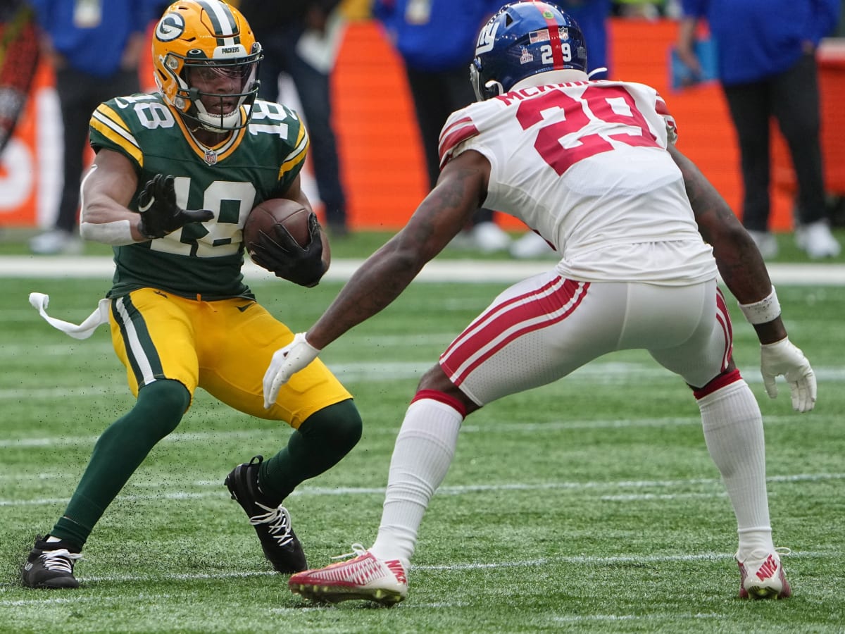 New York Giants-Green Bay Packers Halftime Report: Packers Up 20-10 in  London Game - Sports Illustrated New York Giants News, Analysis and More