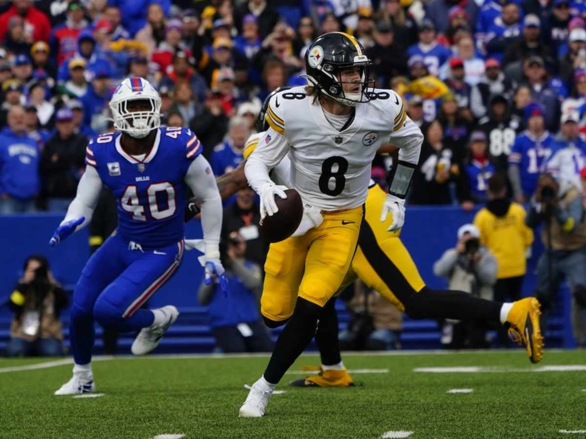 N.J.'s Kenny Pickett accuses Bills of playing dirty in Steelers