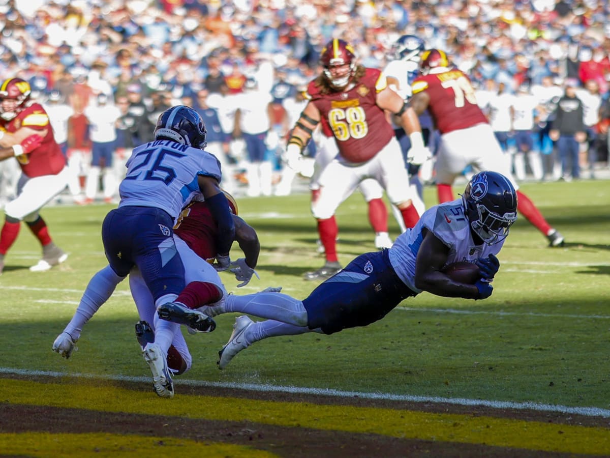 Landover, MD, USA. 9th Oct, 2022. Tennessee Titans running back