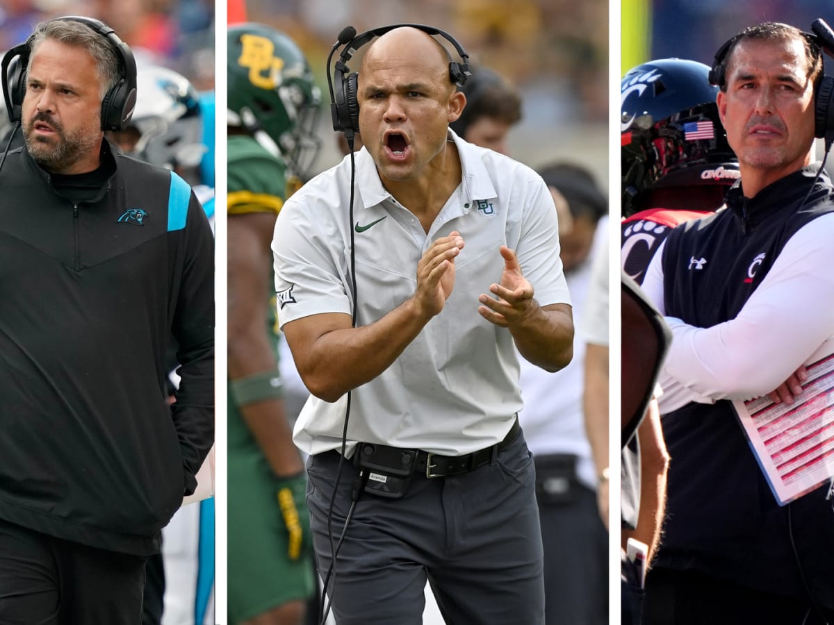 Panthers coach Matt Rhule on hot seat in third NFL season