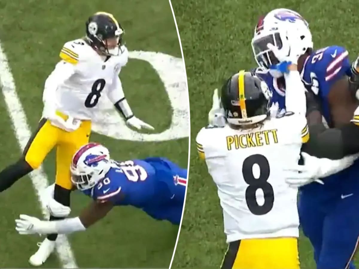 Damar Hamlin, Kenny Pickett exchange jerseys after Bills vs. Steelers