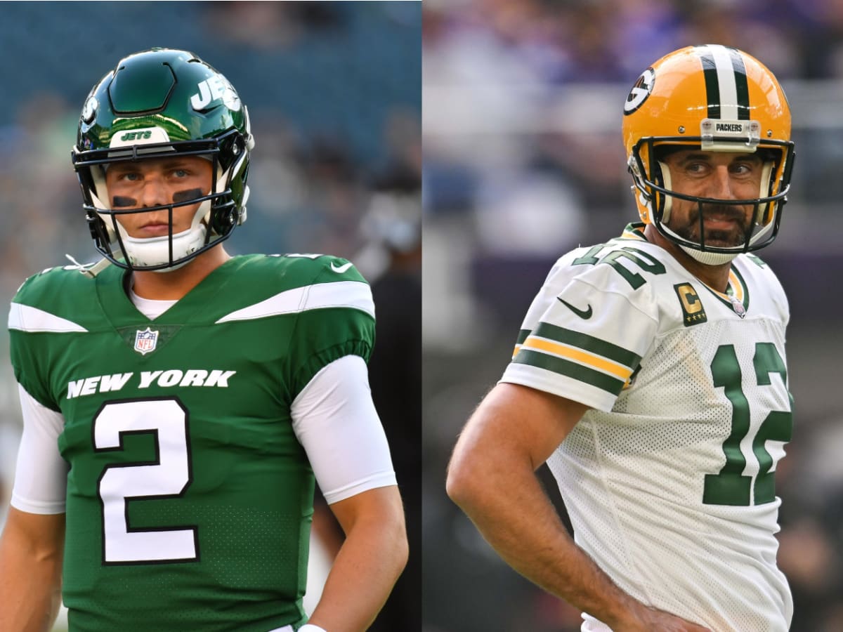 New York Jets QB Zach Wilson Has Chance to Face Idol Aaron Rodgers