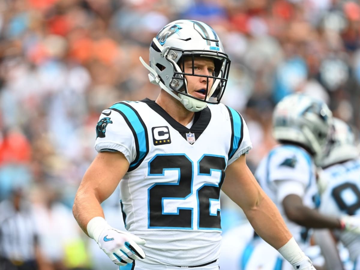 Christian McCaffrey 2018 Score Color Rush #8 Panthers 49ers