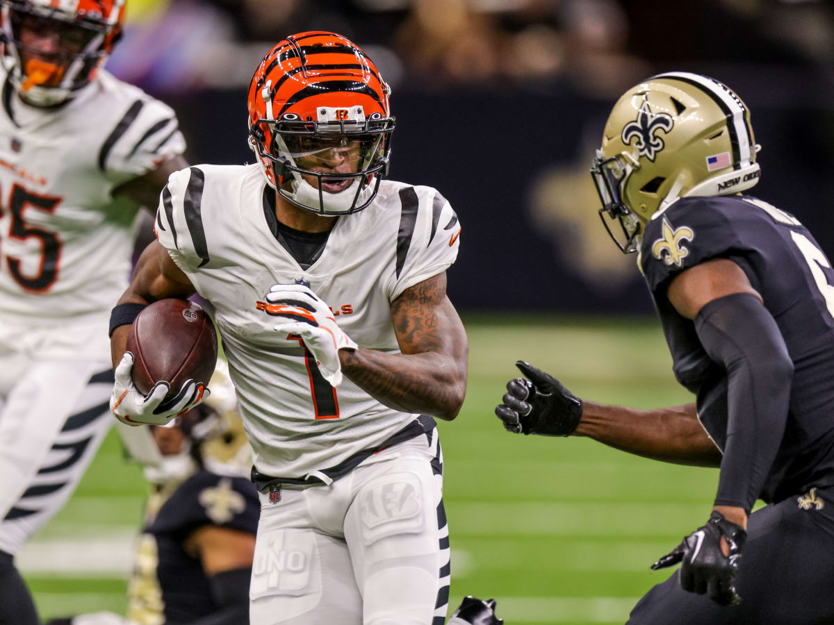 Ja'Marr Chase comes up big again in Superdome as Bengals swipe one from  Saints - The Boston Globe