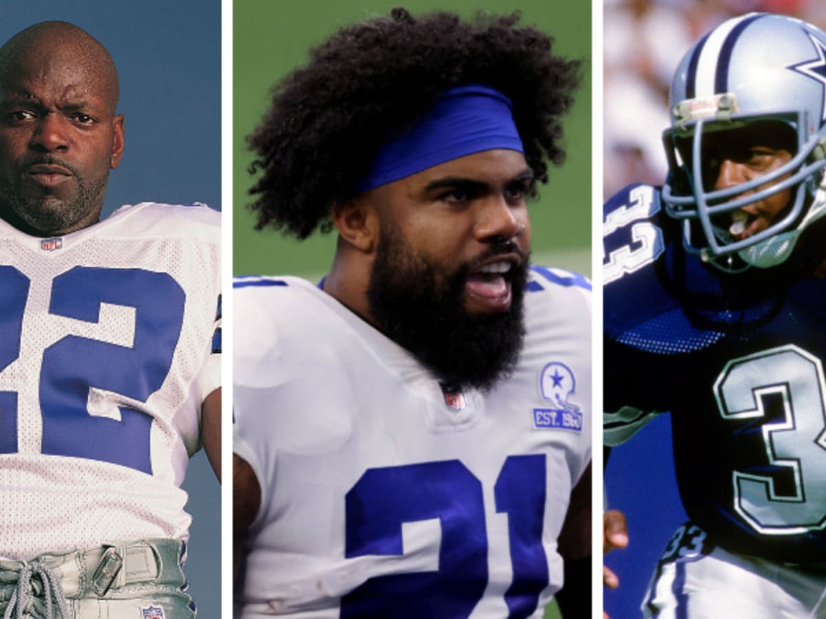 August 19, 2017: Dallas Cowboys running back Ezekiel Elliott #21 practices  before an NFL football game between the Indianapolis Colts and the Dallas  Cowboys at AT&T Stadium in Arlington, TX Dallas defeated