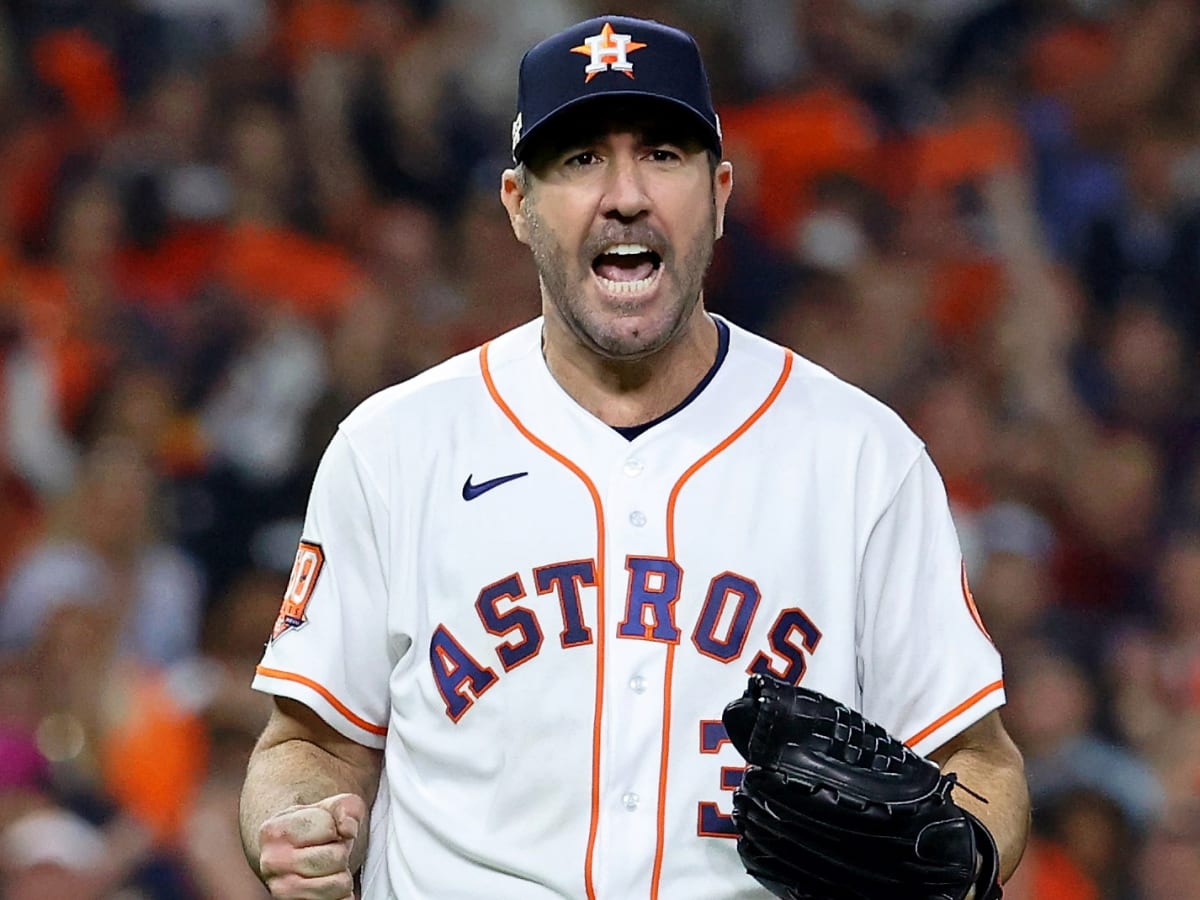 I wasn't even f---ing here': Astros' Justin Verlander gives out emotional,  yet epic speech following ALDS win