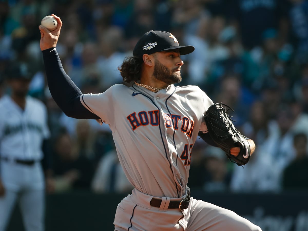 Houston Astros pitcher Lance McCullers Jr. out for Game 3 after being cut  by bottle of champagne during postgame celebration - ABC13 Houston