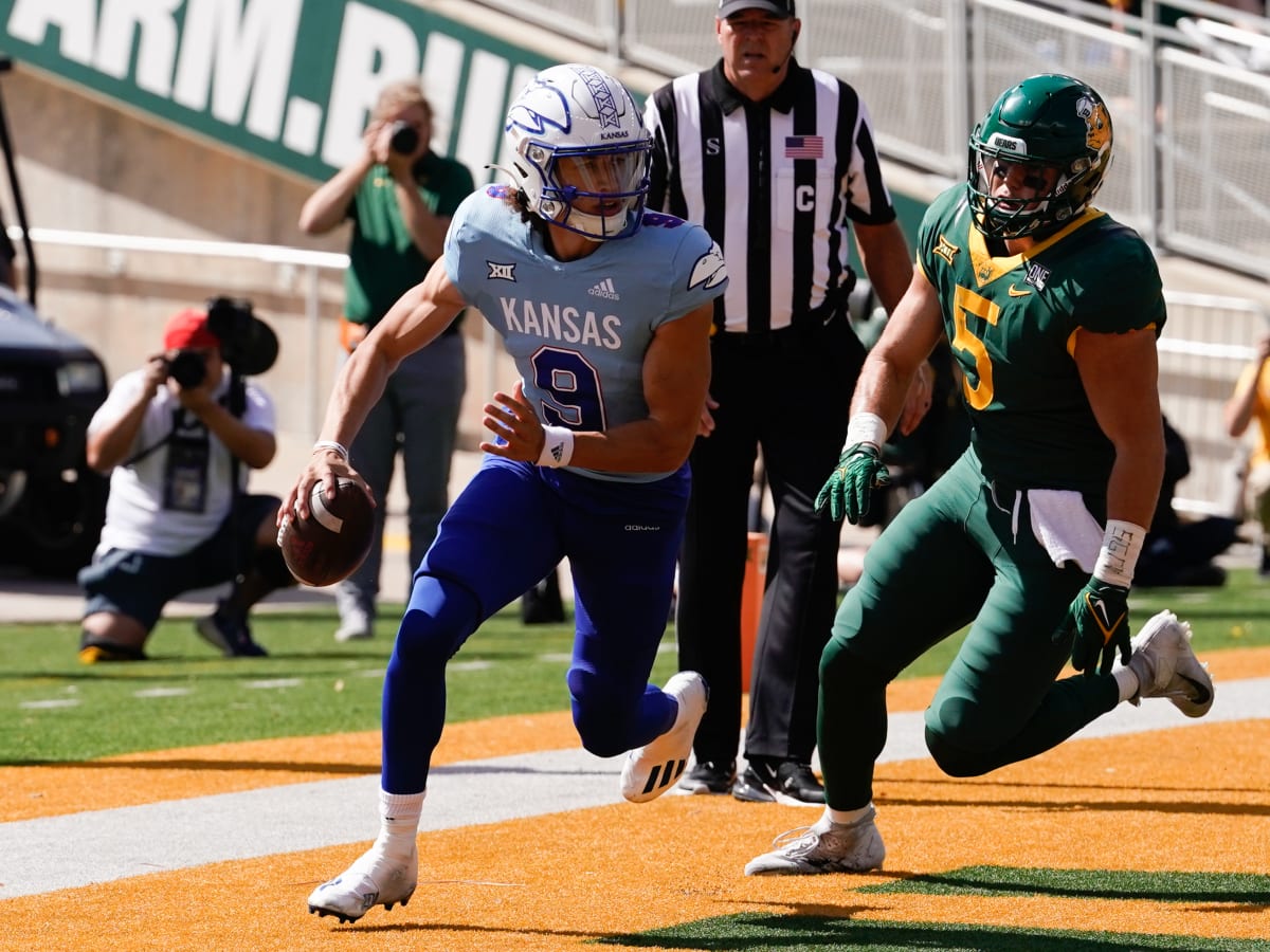 Jayhawks drop third in a row at Baylor, 35-23