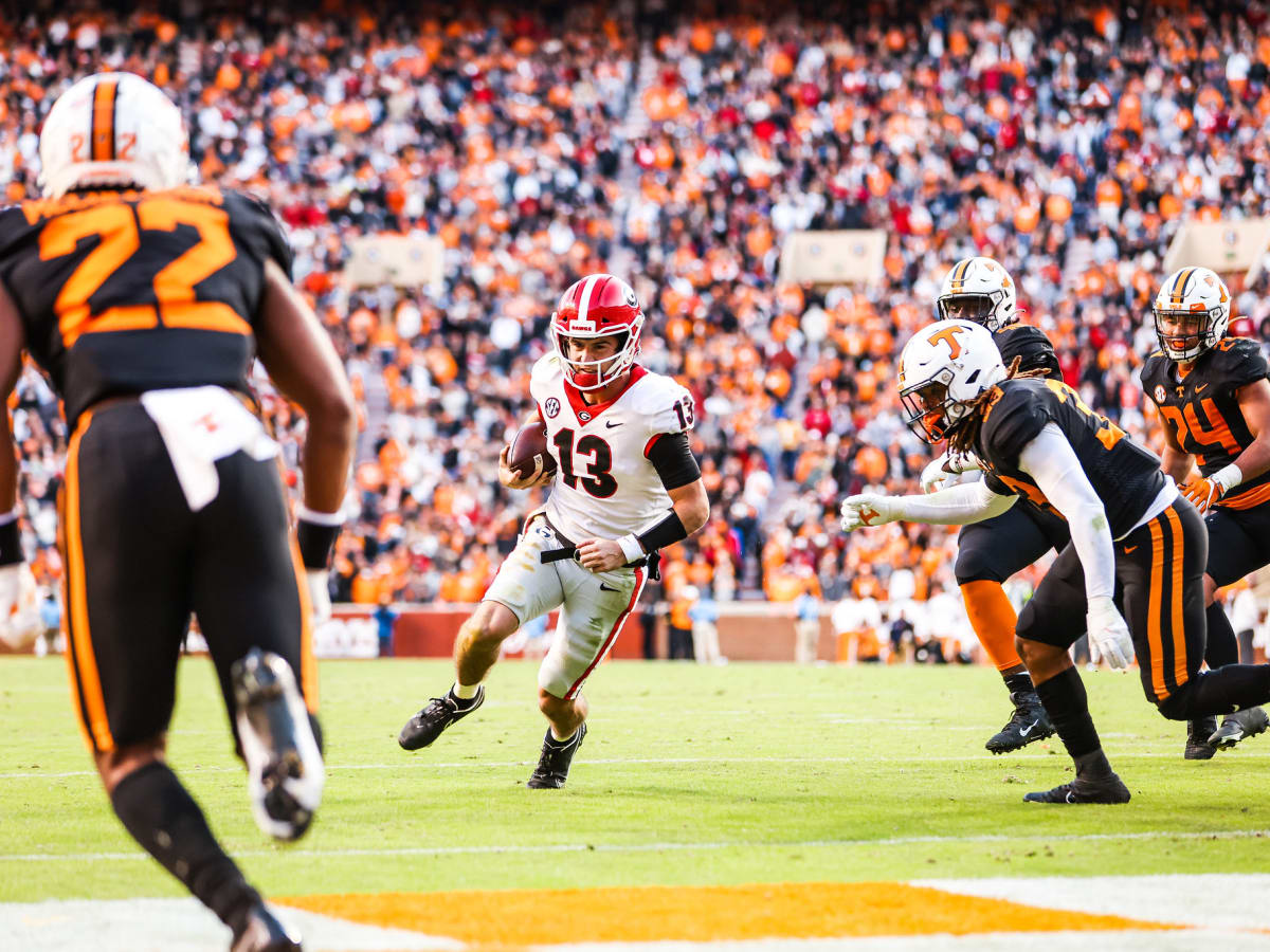 Time, TV set for Georgia-Tennessee football game on November 5