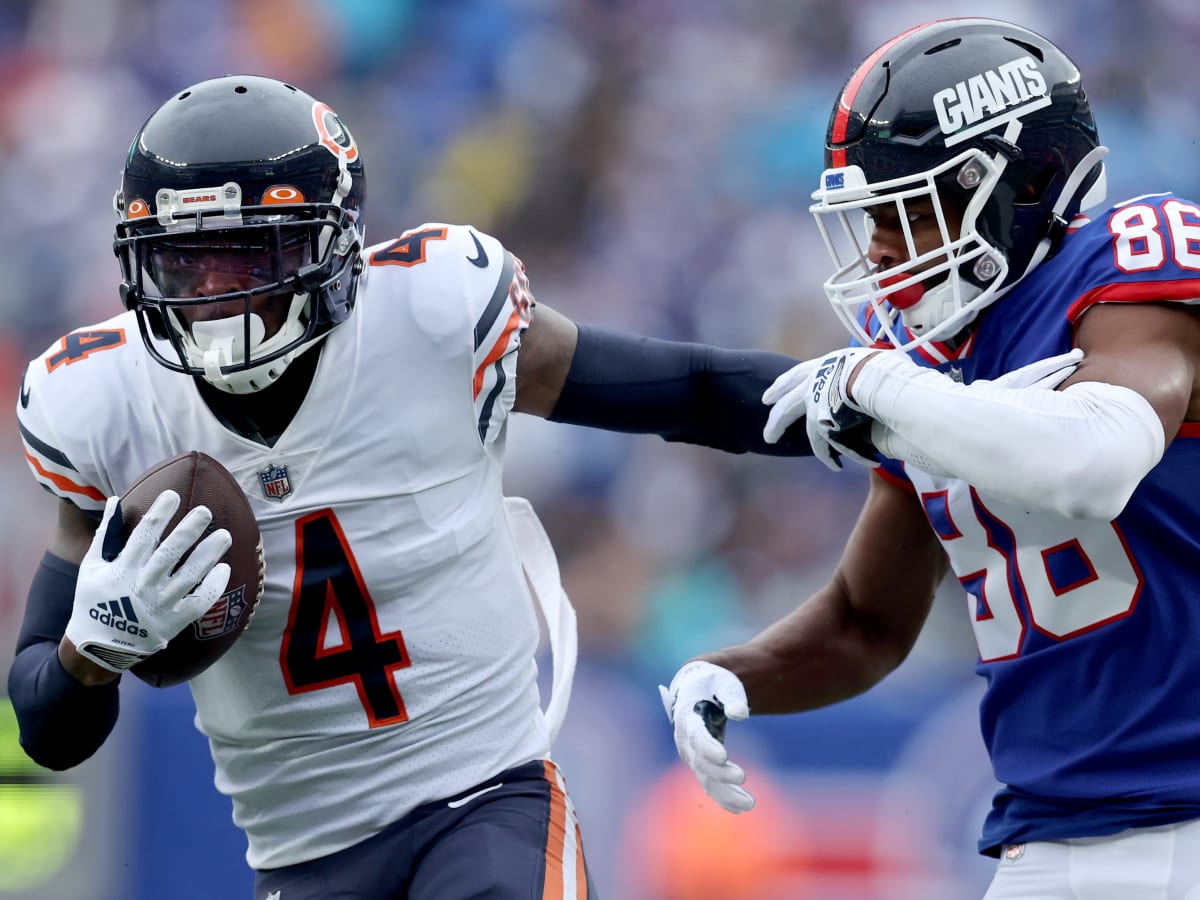 Why Matt Eberflus thought Bears pass game improved vs. Giants – NBC Sports  Chicago