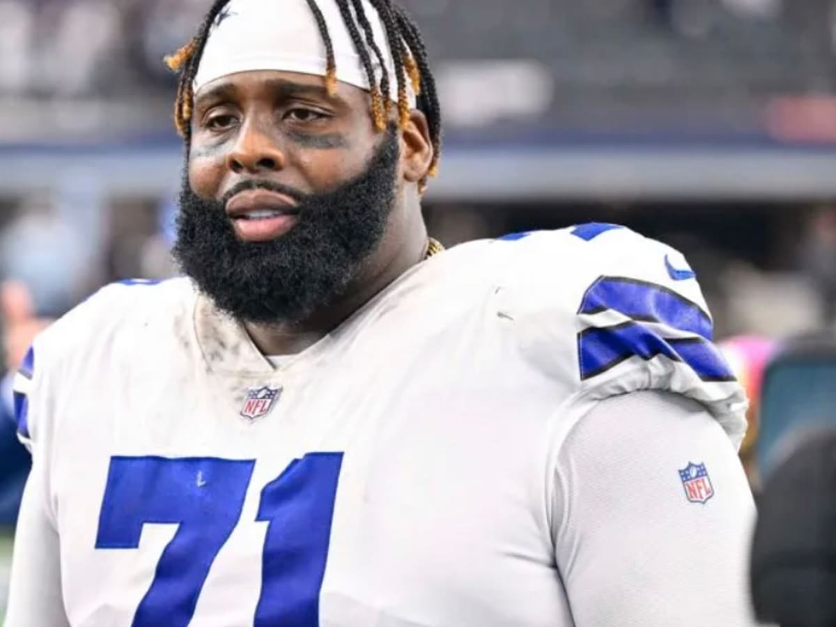 Dallas Cowboys offensive tackle Jason Peters (71) is seen after an NFL  football game against the Washington Commanders, Sunday, Oct. 2, 2022, in  Arlington, Texas. Dallas won 25-10. (AP Photo/Brandon Wade Stock Photo -  Alamy