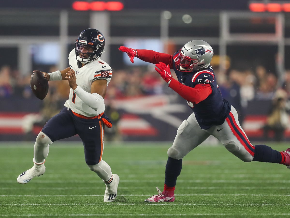 Patriots gashed on ground in loss to Bears at Gillette