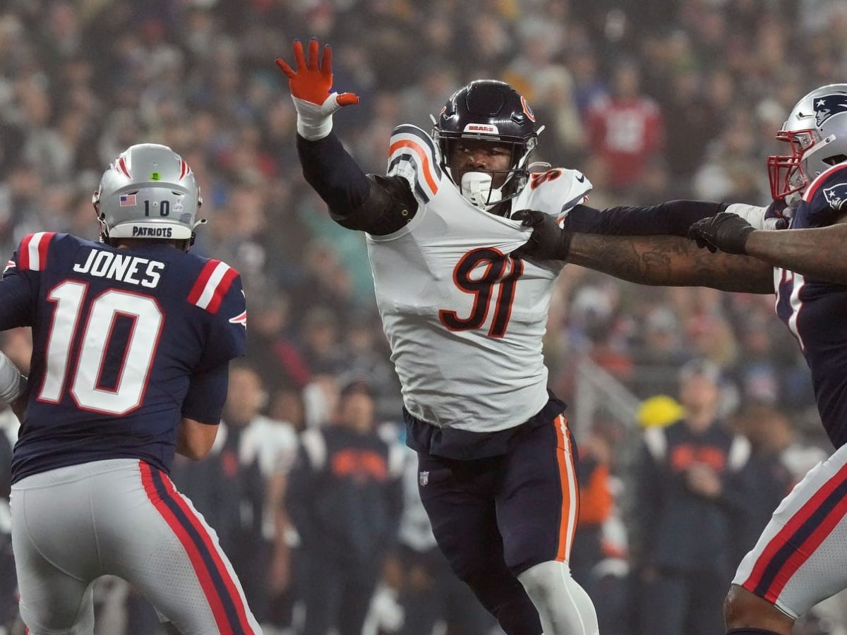 Dallas Cowboys defensive tackle Osa Odighizuwa (97) is seen after an NFL  football game against the Chicago Bears, Sunday, Oct. 30, 2022, in  Arlington, Texas. Dallas won 49-29. (AP Photo/Brandon Wade Stock Photo -  Alamy