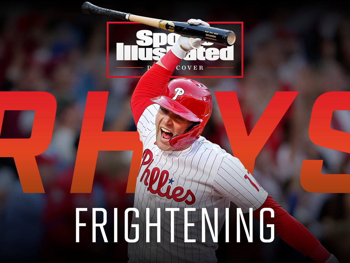 PHILS RHYS HOSKINS BAT SPIKE, A MOMENT IN PHILLY SPORTS HISTORY!