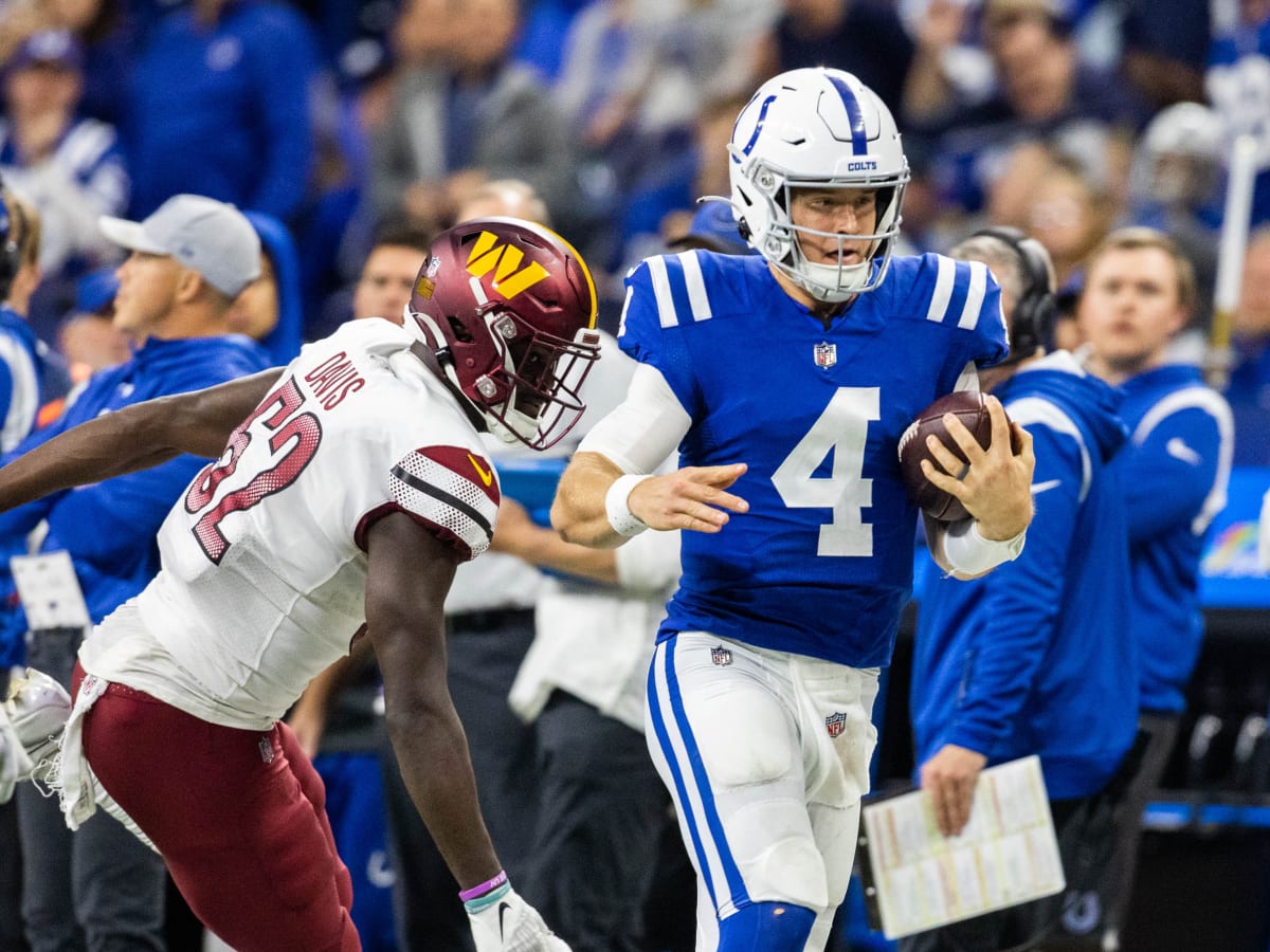 Sam Ehlinger turning heads in Colts camp, with help from his 'freak' rookie  receiver