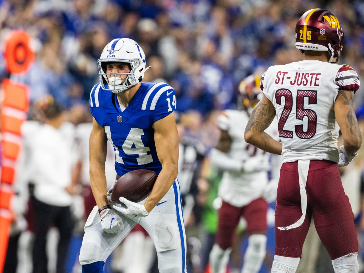 Colts rookie WR Alec Pierce logs his first three NFL receptions in