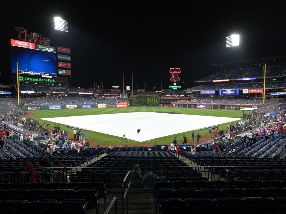 World Series Game 3 rained out; Astros-Phillies to play Game 3 on