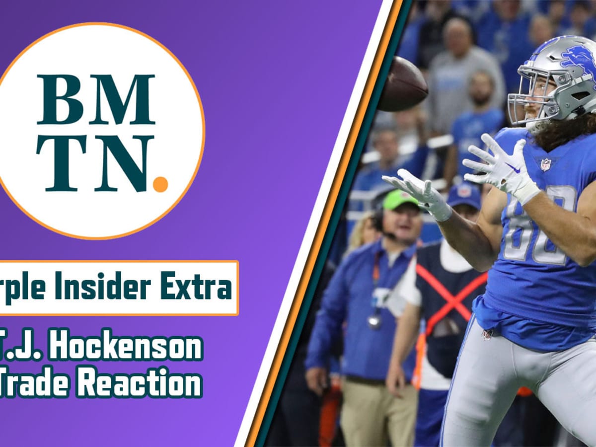 T.J. Hockenson contract: How much do Vikings owe him this year & next year,  how much Lions dead money? - DraftKings Network