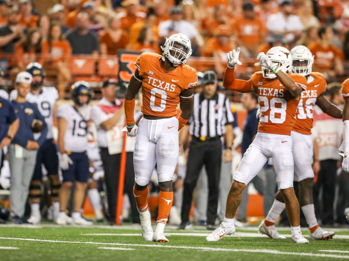 LOOK: DeMarvion Overshown sends message following Texas all-time low NFL  Draft - On3