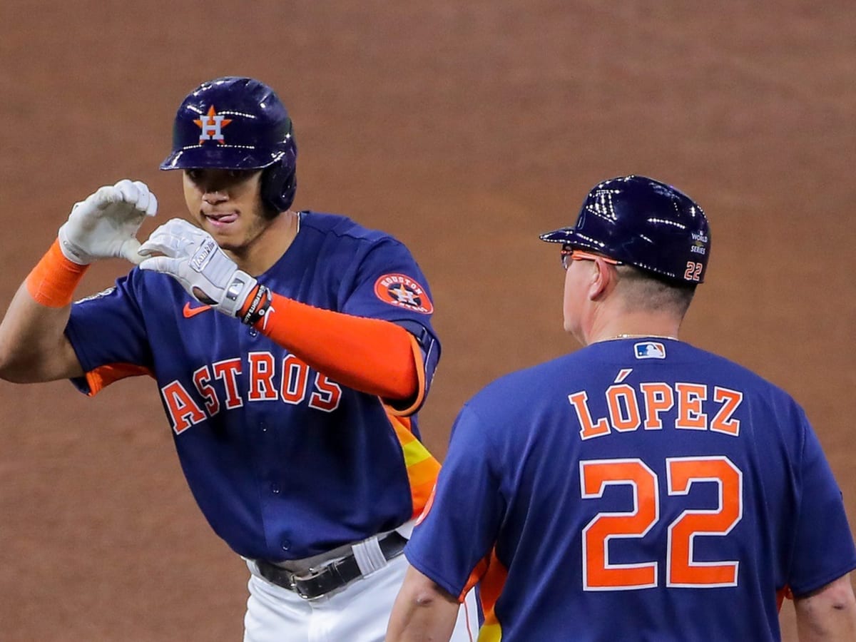 Astros rookie Jeremy Peña representing Providence in World Series
