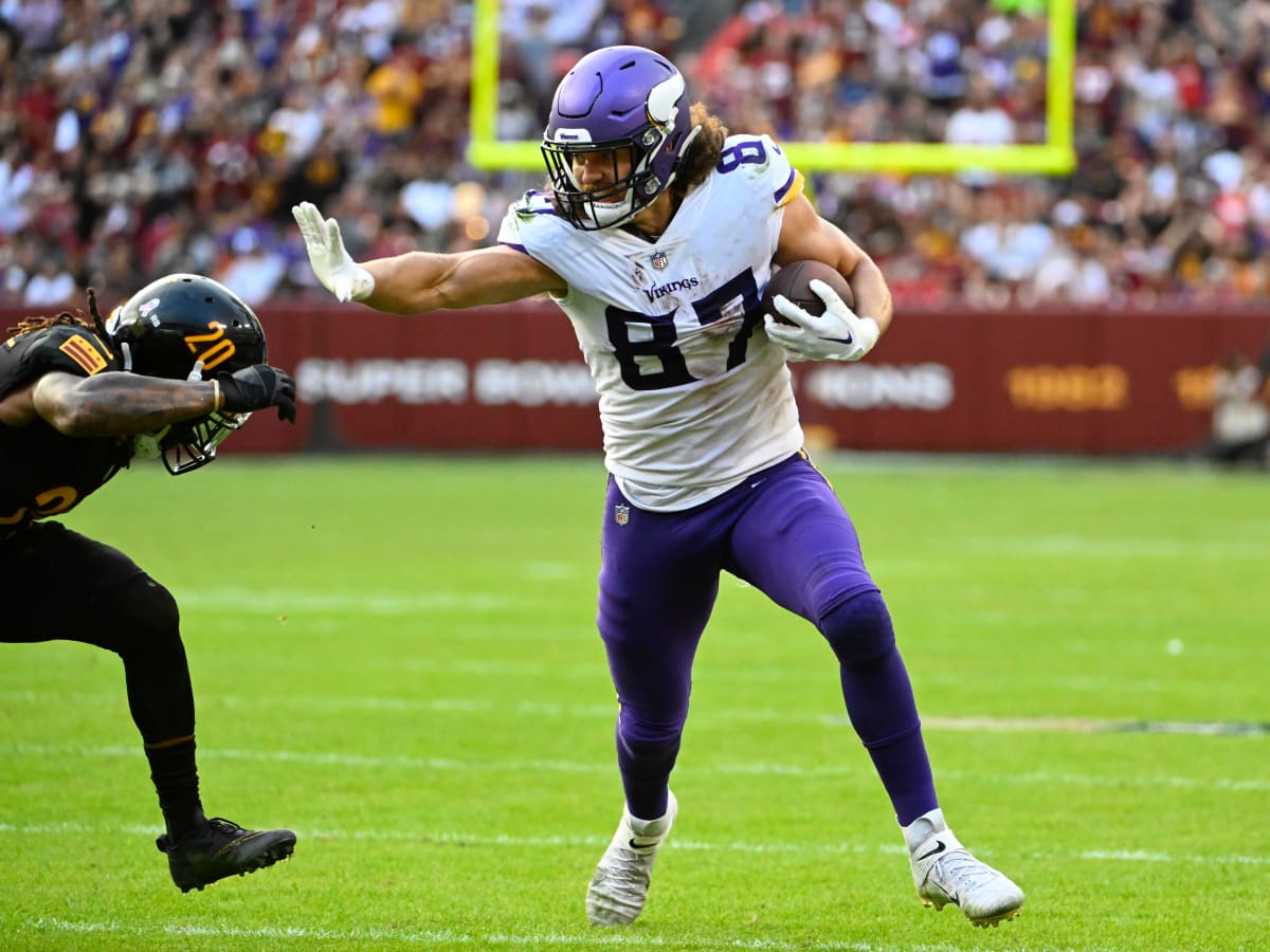 Vikings insider speculates T.J. Hockenson is staging a hold-in