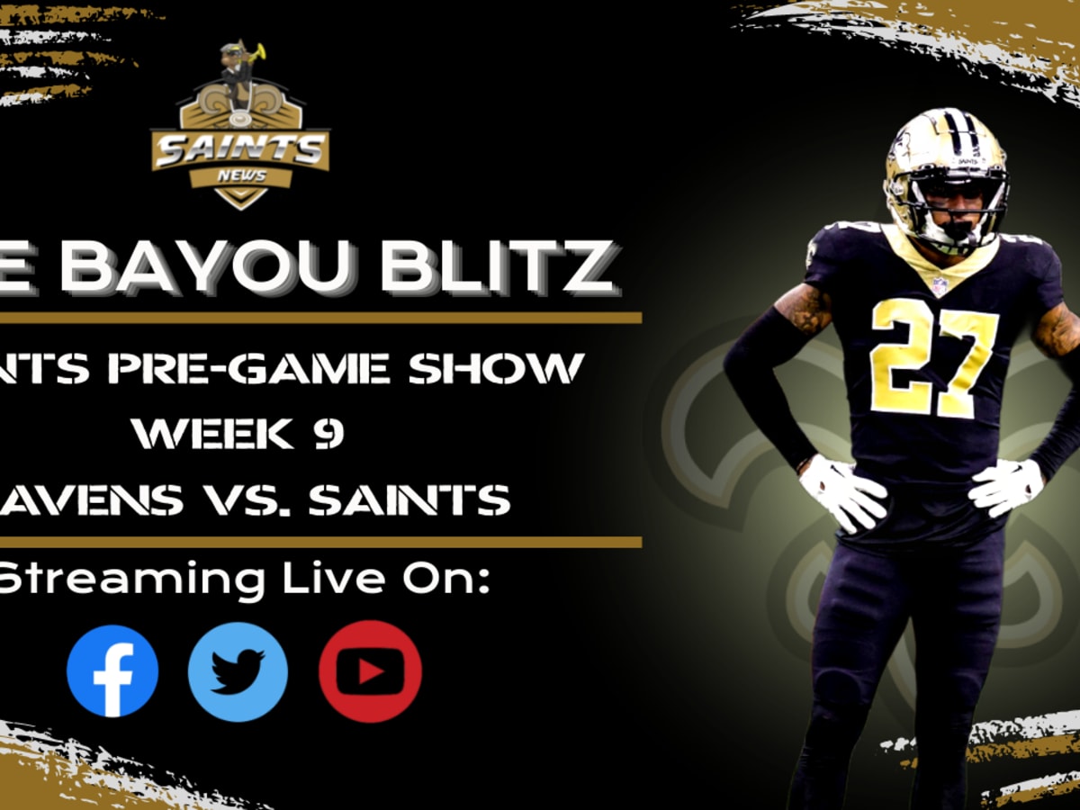 The Bayou Blitz Pre-Game Show: Week 9 - Ravens vs Saints - Sports