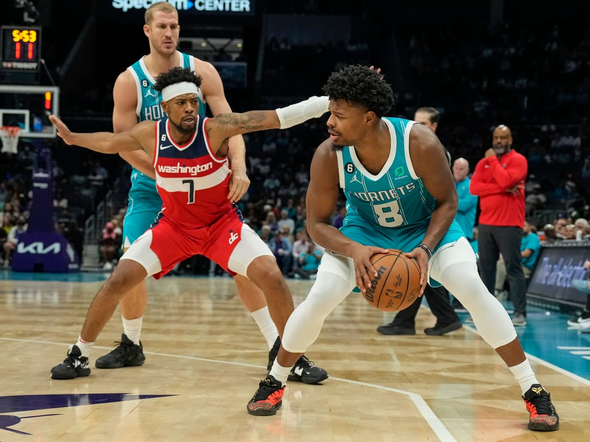 Washington Wizards guard Jordan Goodwin (7) in action during the first half  of an NBA basketball game against the Toronto Raptors, Thursday, March 2,  2023, in Washington. (AP Photo/Nick Wass Stock Photo - Alamy