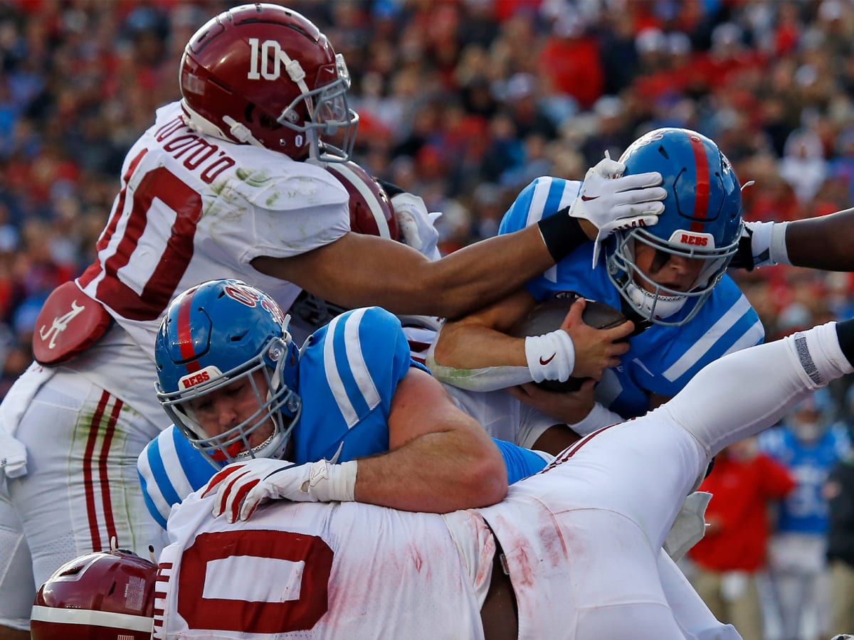 Caldwell leads Ole Miss in tackles against Alabama, highlighting