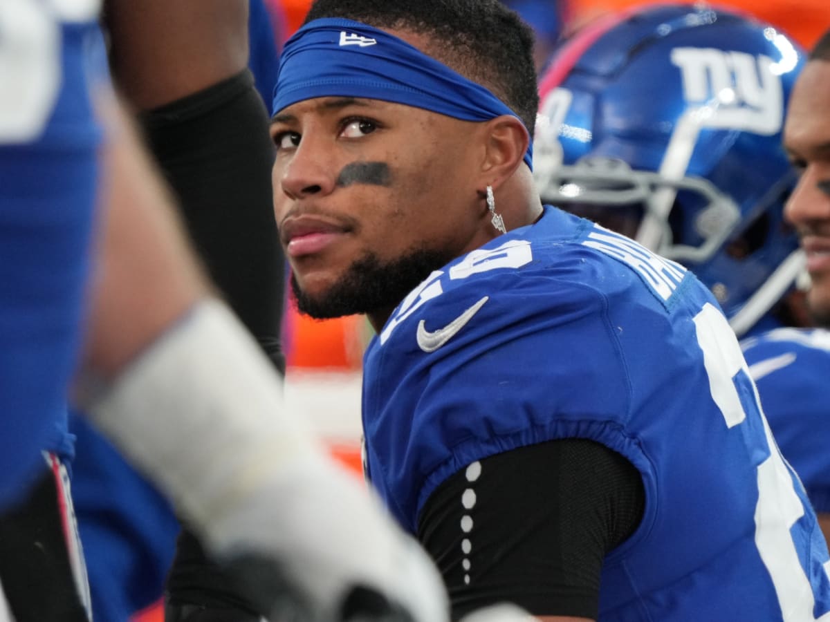 Saquon Barkley injury update: Giants RB 'a stretch' to play in Week 3 on  TNF vs. 49ers - DraftKings Network